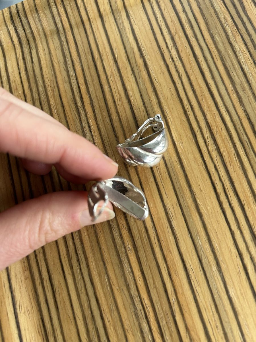 Orecchini pendenti & Orecchini a lobo: Ohrclips Silber 925 – Usato da Birsfelden venduto da Exclusivity 1