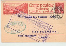 Ganzsache Postkarte PK 106 S. Bernardino