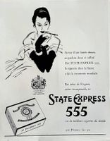 State Express Cigarettes - Alte Werbung / Publicité 1957