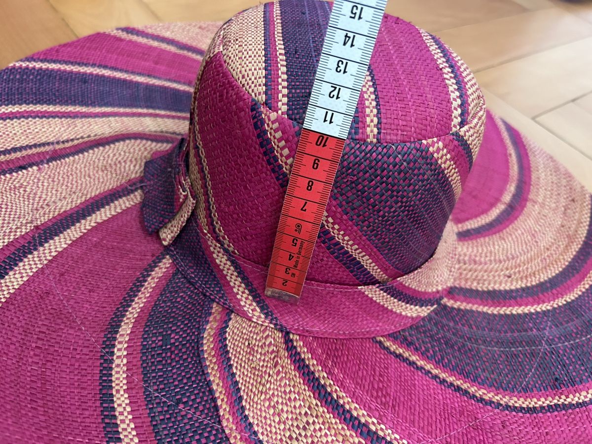 Copricapi, berretti & cappellini: Straw hat in vibrant colours size 54/55 – Nuovo (secondo la descrizione) da Biel/Bienne venduto da zit_v5yc 3