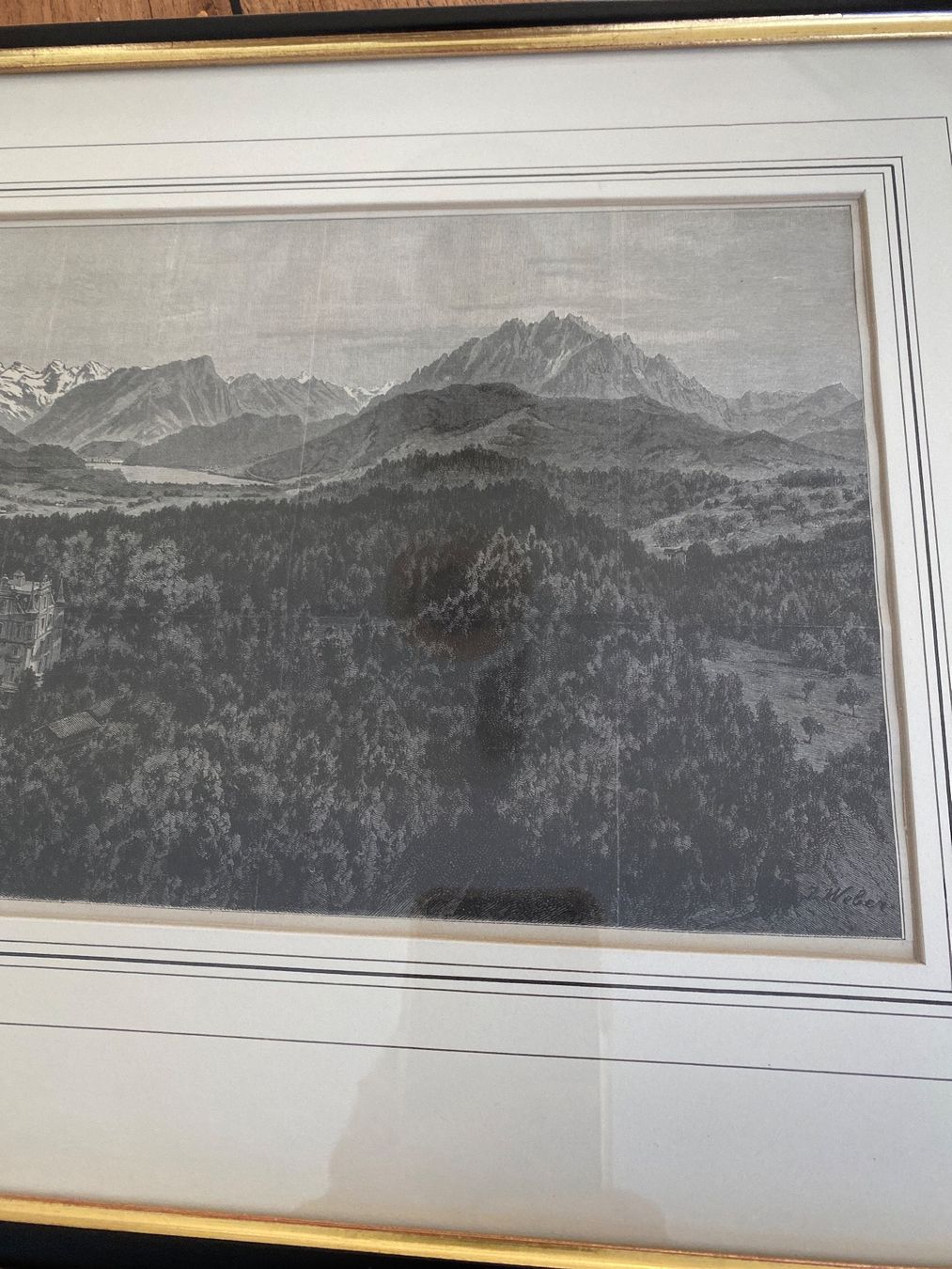 Stiche: Xylographie von Luzern – Gebraucht aus Kriens von Mollinos 4