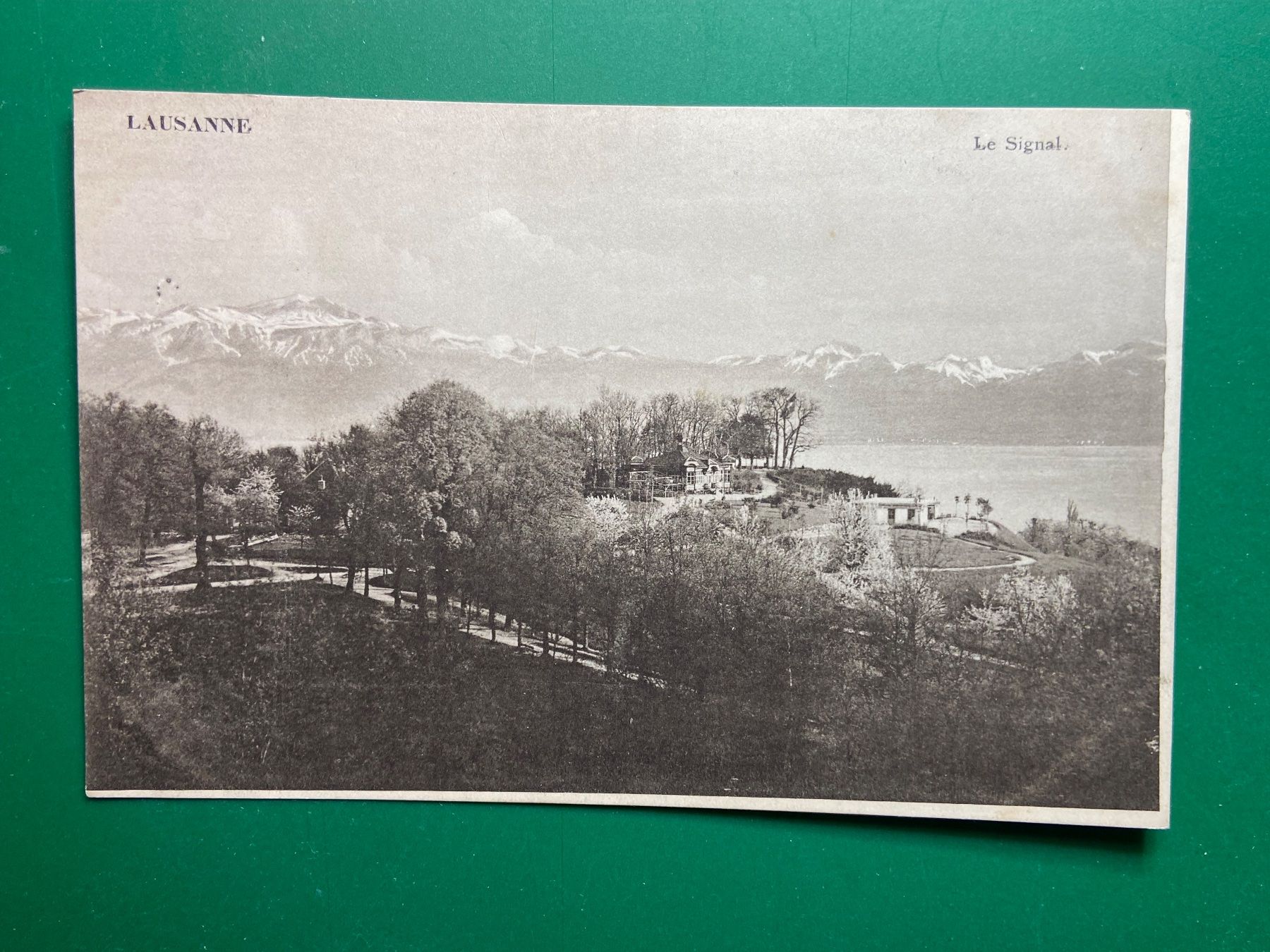 Cartoline postali: Lausanne, Le Signal – Usato da Steg VS venduto da _vinci_