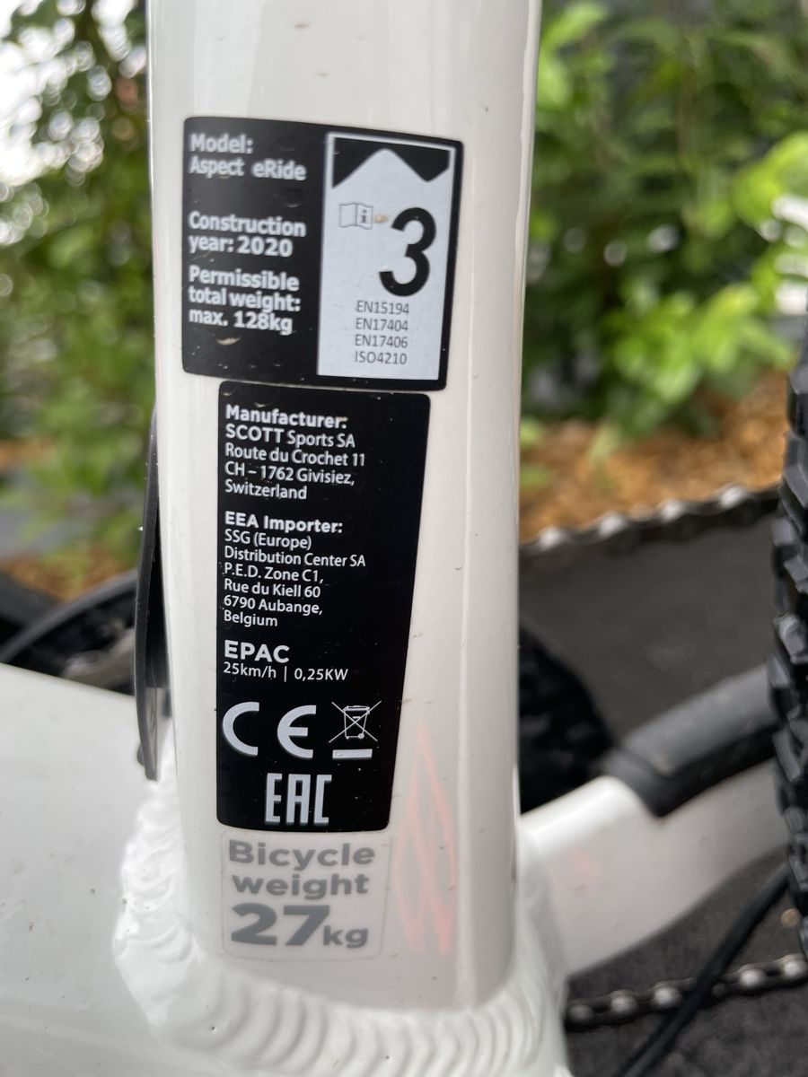 Scott Biciclette: SCOTT Aspect eRide E-Bike Bosch CX - Great Condition! – Nuovo (secondo la descrizione) da Zürich venduto da und_q9qt 1