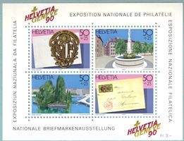 Helvetia Genève 90    postfrisch