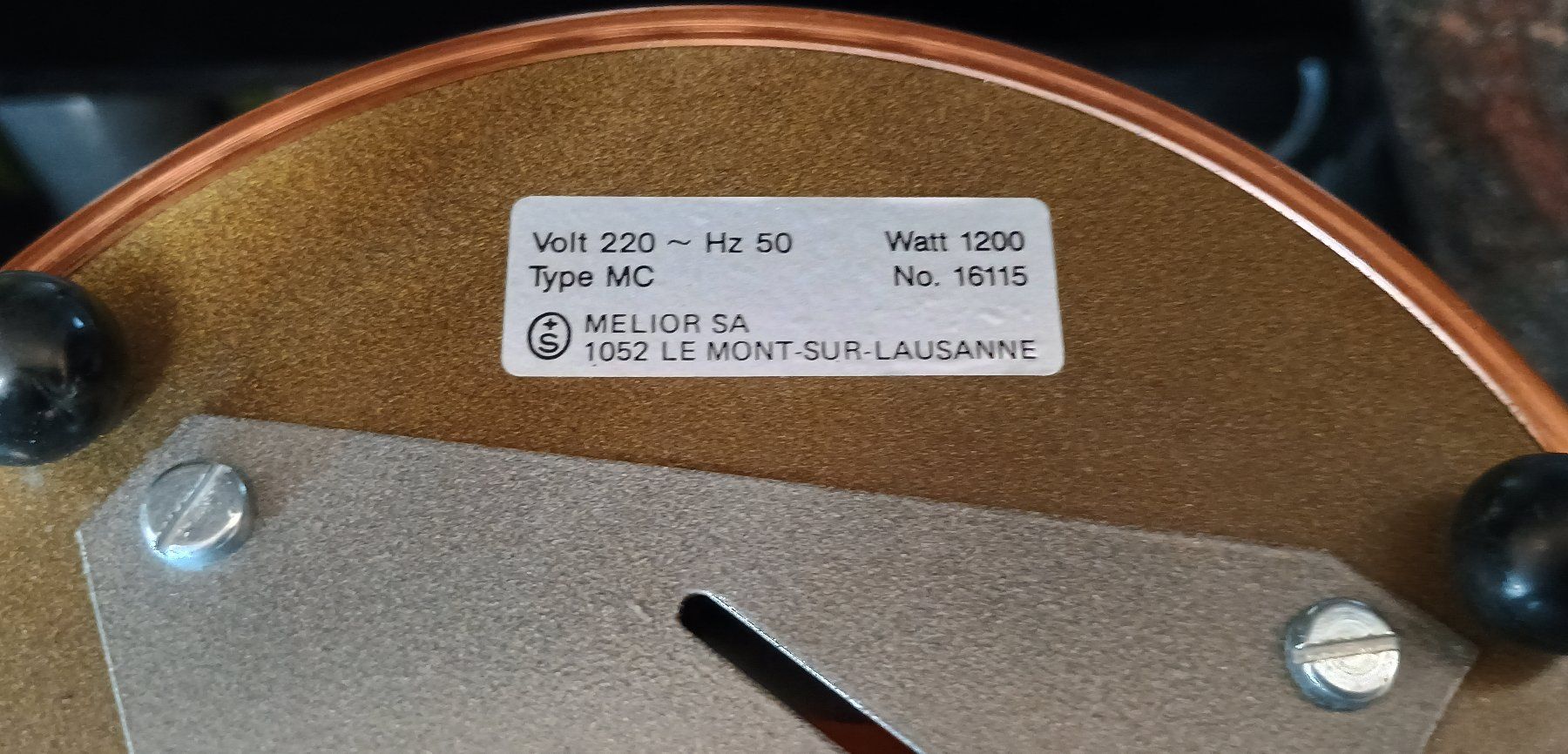 Pentole: Melior Feuertopf / Mongolentopf Kupfer, elektrisch – Usato da Dietikon venduto da esOctopus 9