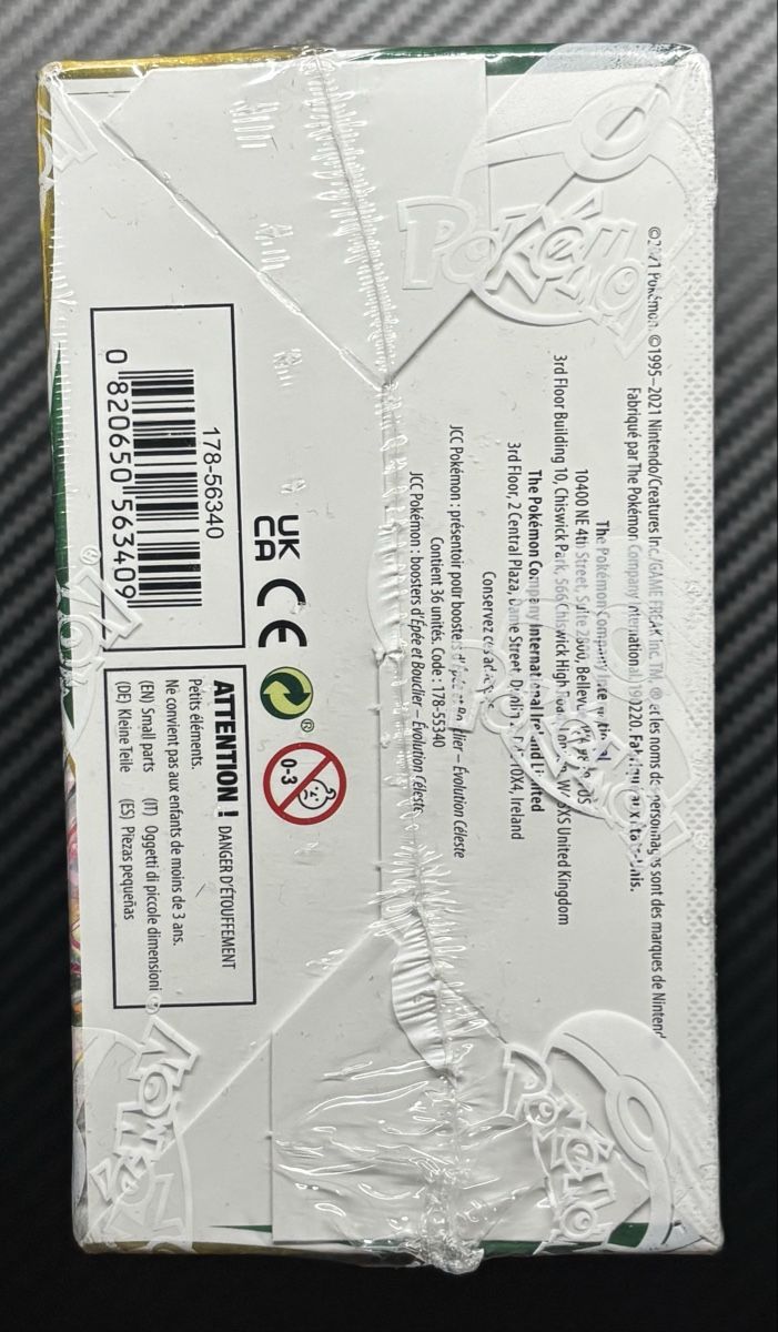 Pokémon Carte collezionabili: Scellé Pokémon - Display Évolution Céleste 🇫🇷 – Nuovo (secondo la descrizione) da Froideville venduto da PokeBoost 4