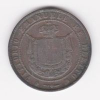 Toscana 5 Centesimi 1859 Vittorio Emanuele Re Eletto