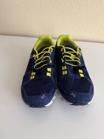Laufschuhe On Cloud blau neongelb Grösse 38 gebraucht