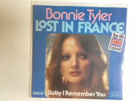 Bonnie Tyler Single - Lost In France / Baby I Remember You