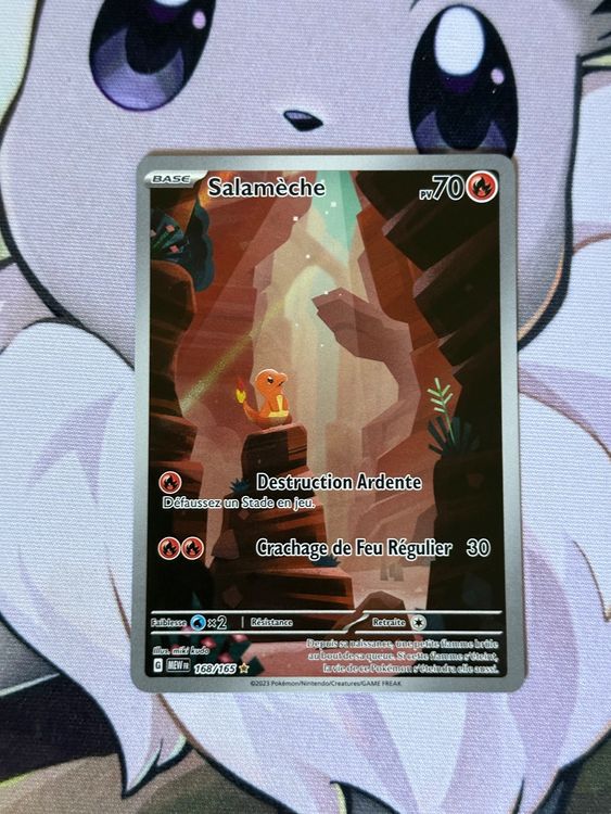 Salamèche 168/165 Alternative Pokémon Gallery Secrète - Coffret 10 Cartes Myboost Écarlate Et Violet 151