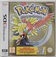 pokemon version or code téléchargement neuf et scellé 3ds FR