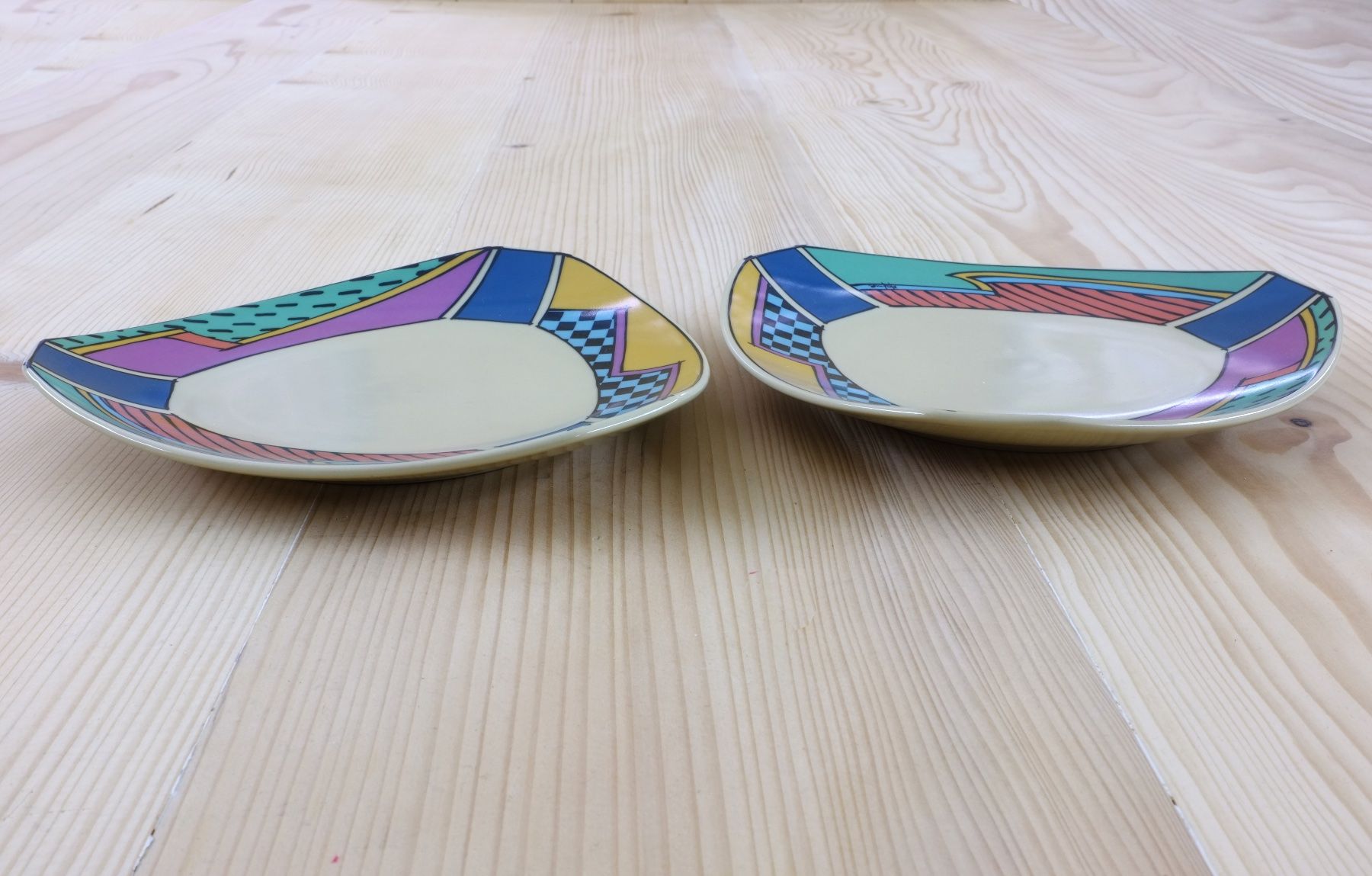 2 Teller Flash One Rosenthal Studio Line Dorothy Hafner 80er