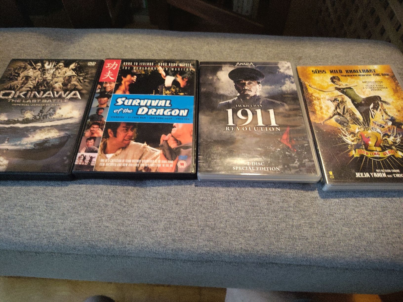 Tutti i DVDs: 4 Asia Filme – Usato da Winterthur venduto da BlackBird00