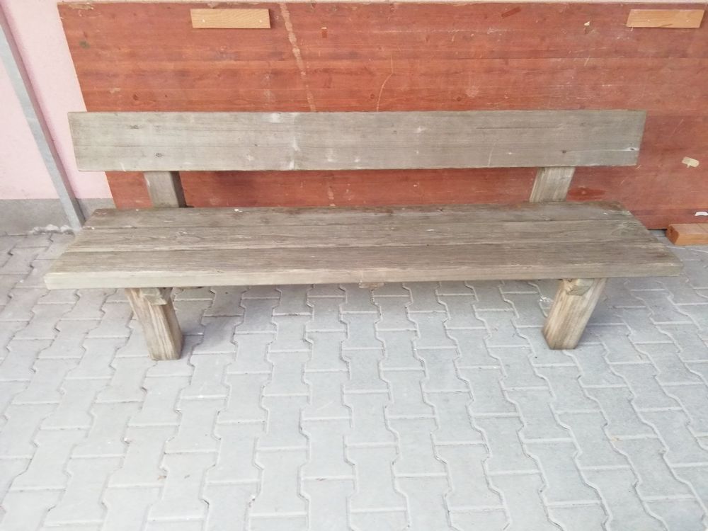 Garten Holzbänke (2 Stk) Kaufen auf Ricardo