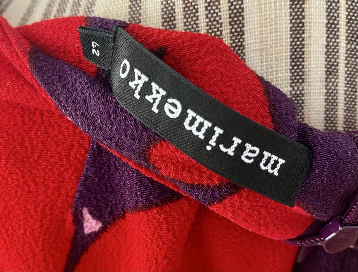 Marimekko Tuniche: Marimekko Siggur blouse taille 42 viscose – Usato da Lausanne venduto da Vracorama 2