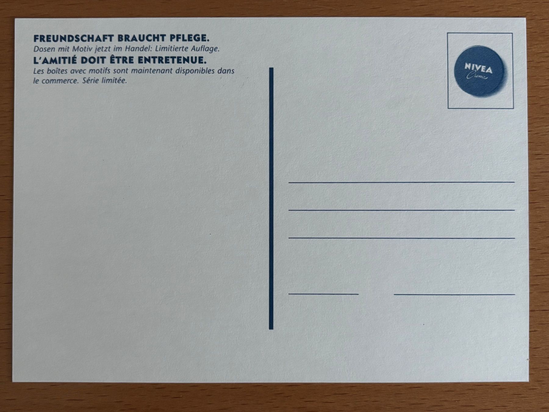 Cartoline postali: 7 Postkarten und 1 Blechschild Nivea Creme – Usato da Esslingen venduto da Danielp 3