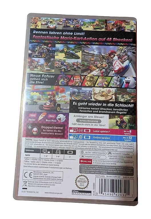 Giochi: Mario Kart 8 Deluxe Nintendo Switch – Usato da Zug venduto da randensalatistgesund