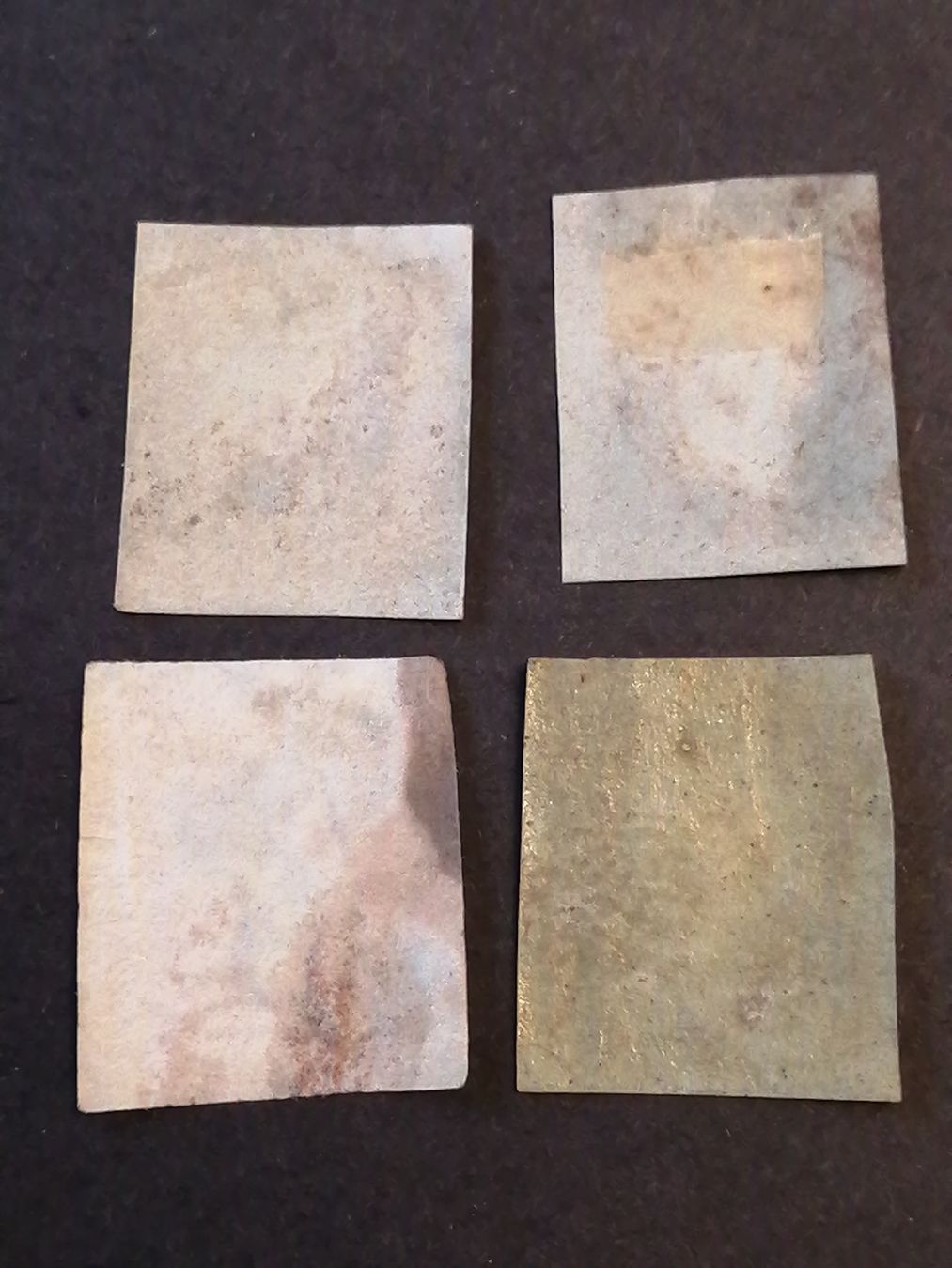 Tous les timbres: 4mal One Penny Red 1841  – D'occasion à Happerswil par tschergi 1