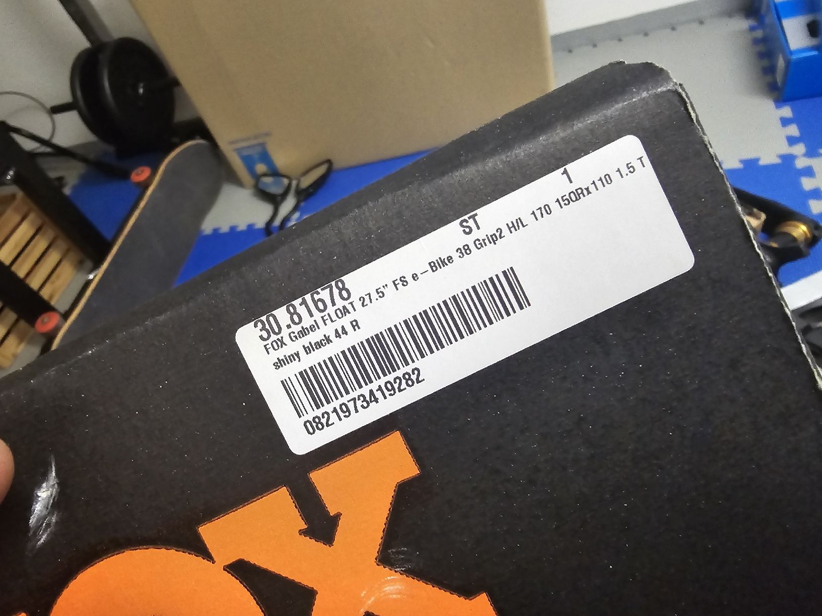 Fox Pezzi di ricambio: FOX FLOAT 27.5" FS e-Bike 38 Grip2 Federgabel – Nuovo e nell'imballaggio originale da Wangs venduto da Restposten.Garage 5