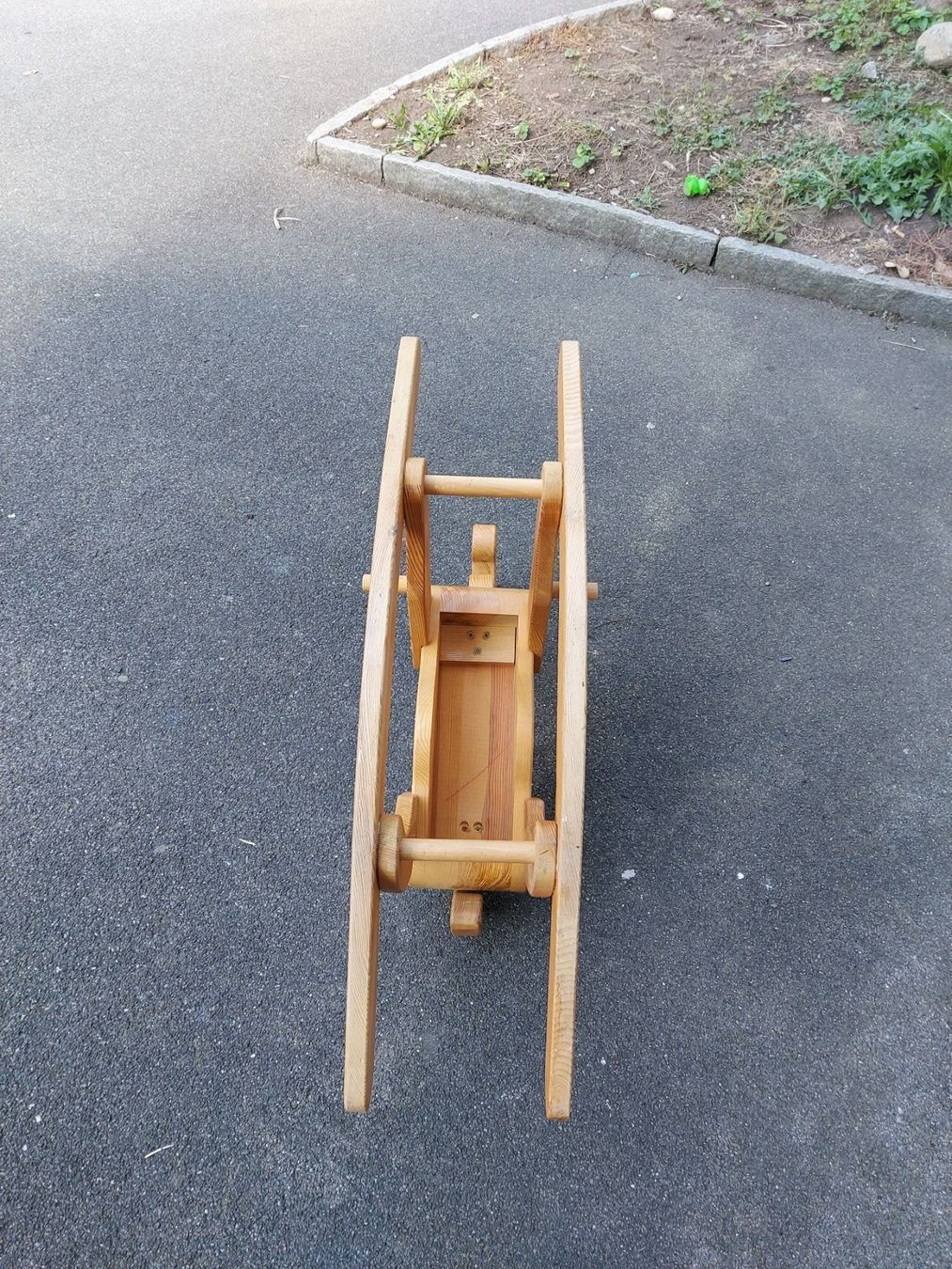 Altre altalene da giardino: Massives Schaukel Holzpferd – Usato da Dietikon venduto da Miakitty 3