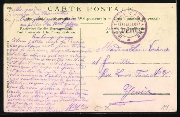 Cartoline postali: Vendlincourt, Ortsansicht aus der Vogels – Usato da Berlin venduto da bartko-reher 1