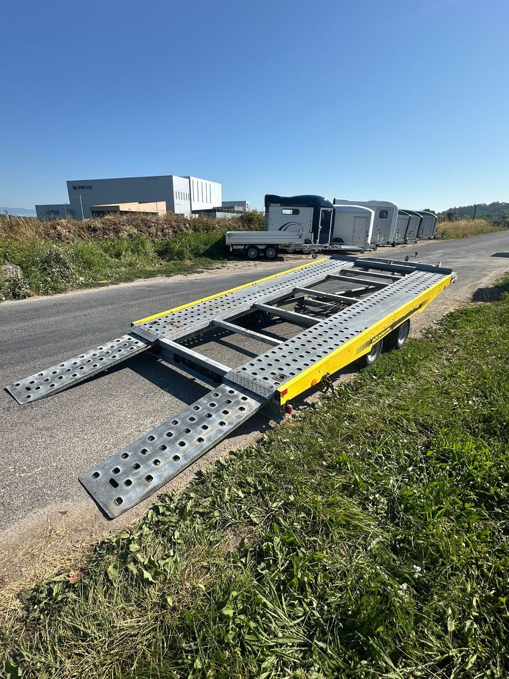 Böckmann Rimorchi: Böckmann BA 3000 T Boottransportanhänger – Usato da Avenches venduto da Daltec01 3