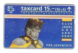 taxcard PRO JUVENTUTE 4x20 Jahre 15.-