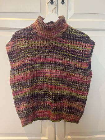 farbige Strickweste von JJXX