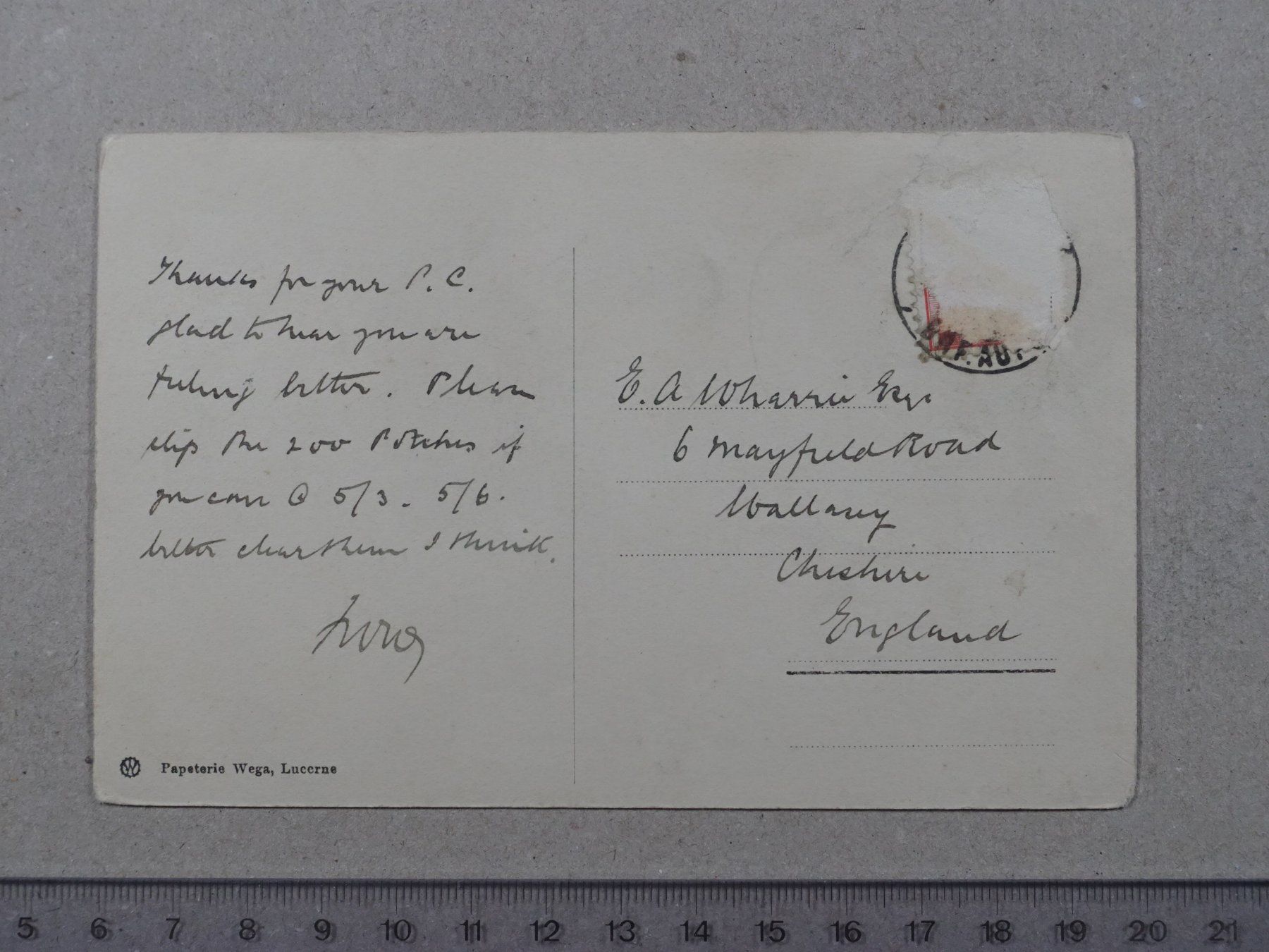Cartes postales: Luzern, Hotel Schweizerhof,  – D'occasion à Lenzburg par fh1 1