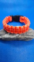 Paracord Armband Orange L