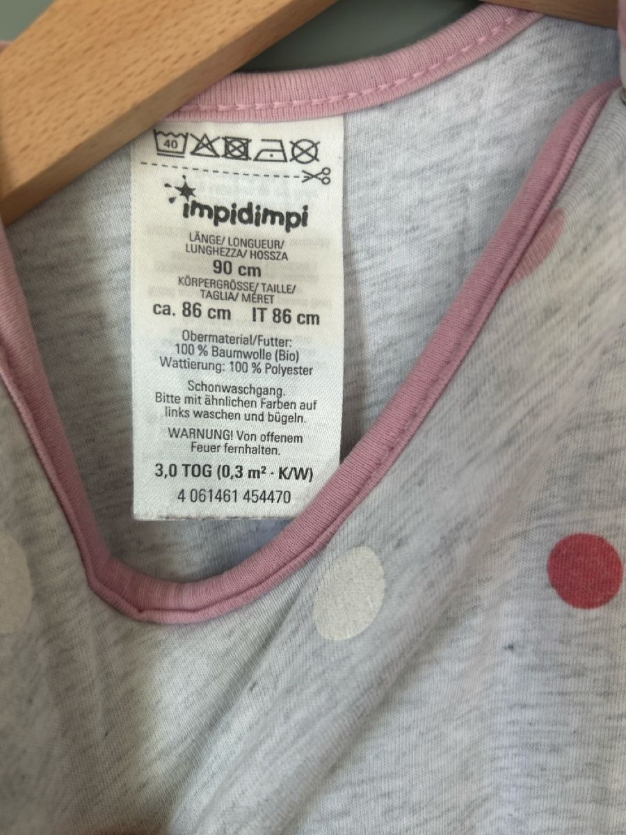 Sacchi a pelo: Impidimpi Schlafsack 90 cm – Usato da Basel venduto da enfantdor 1