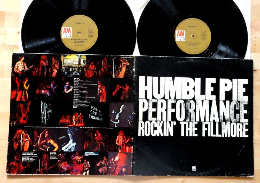 DLP HUMBLE PIE rockin`the fillmore 1973 BLUES ROCK KLASSIKER (Gebraucht ...