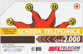 Telefonkarte Italien Telecom Italia