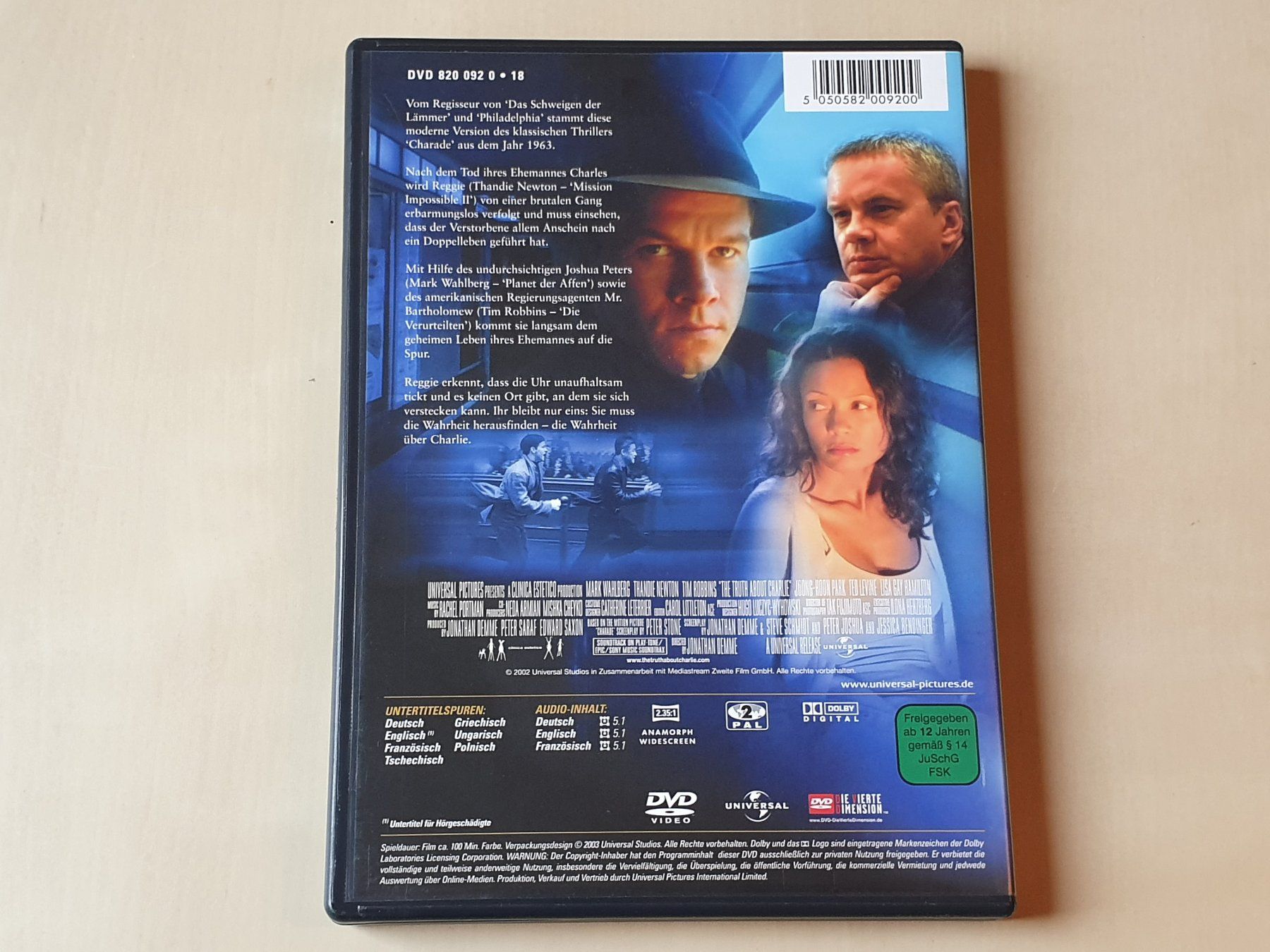 Tutti i DVDs: The Truth about Charlie – Usato da Stansstad venduto da collectorsshop 1