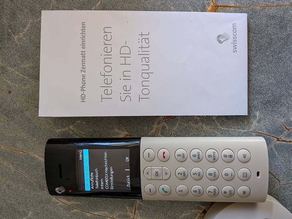 Swisscom Telefoni: HD Phone Zermatt – Usato da Sulgen venduto da Retti