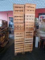 40 Harassen, Holzkiste  40 X 60 X 32  Holzharasse