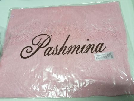 Weiche Pashmina Schal rosa