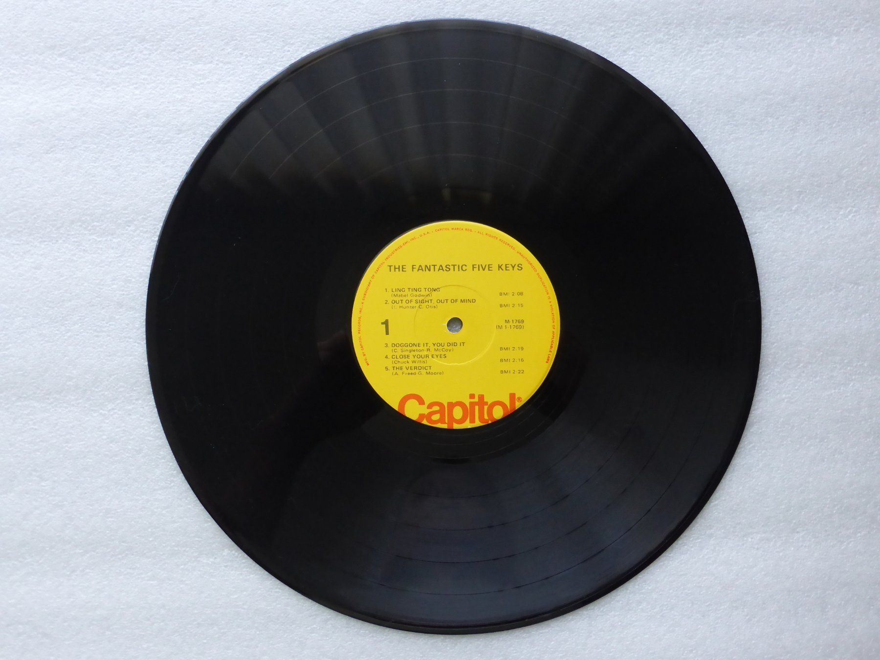 Dischi in vinile: VINYL  LP   THE FIVE KEYS – Usato da Küssnacht am Rigi venduto da Sunnestrahl 1