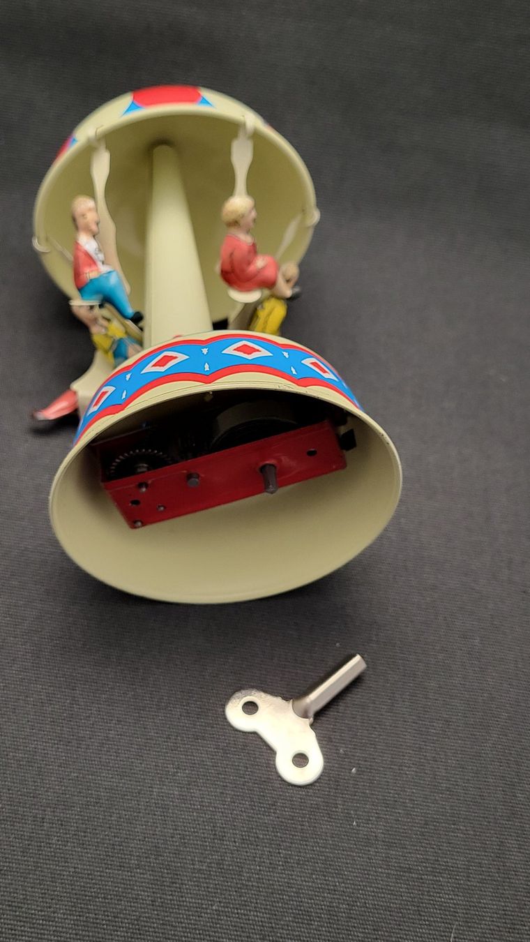 Giocattoli: Karussell  BERGMANN Blech-Spielzeug – Nuovo e nell'imballaggio originale da Basel venduto da spinne02 4