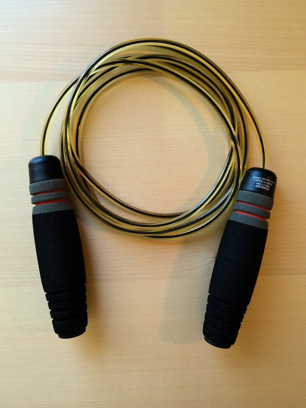 Corde per saltare: Nike Speed Rope Springseil, Schwarz-Orange – Usato da Basel venduto da sv_v5qb