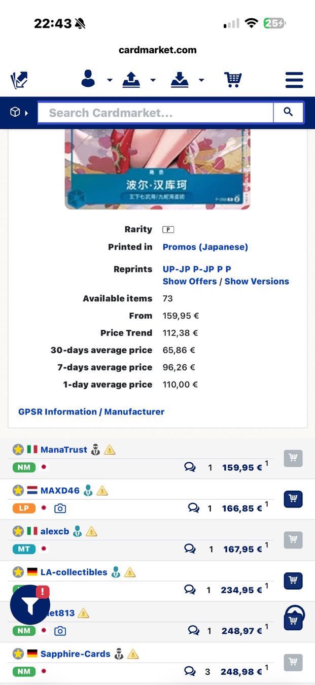 Bandai Carte collezionabili: One Piece P-066 Boa Hancock, Japanisch – Nuovo (secondo la descrizione) da St. Gallen venduto da cambitcg 2