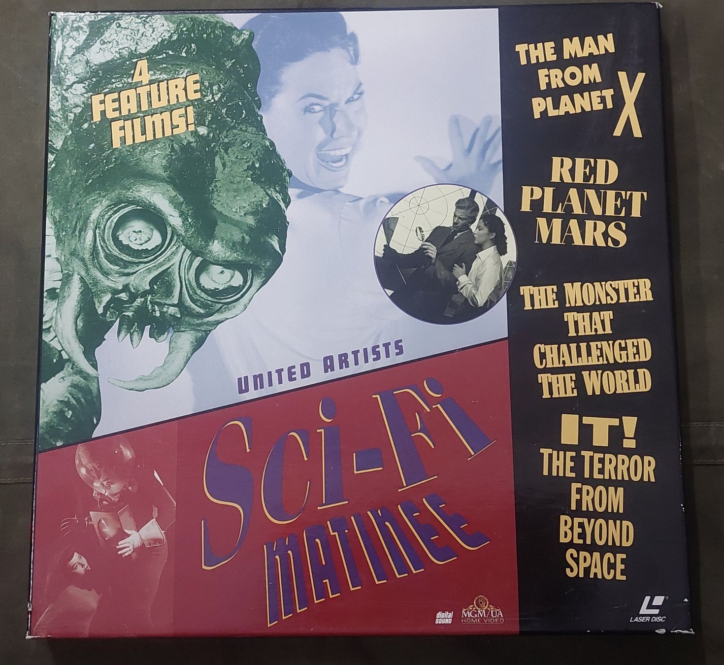 Alle DVDs: Laserdisc NTSC Sci-Fi, 3 discs coffret – Gebraucht aus Chapelle-s-Moudon von gerryp