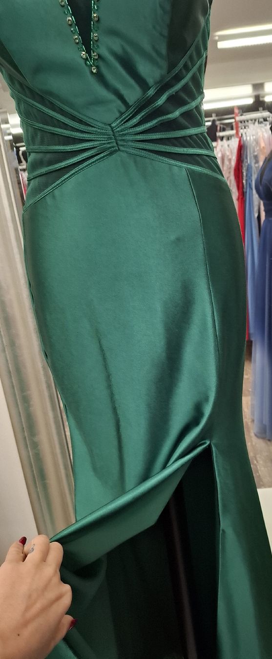 Vestiti: Grün Kleid – Nuovo (secondo la descrizione) da Uster venduto da VMT. 3