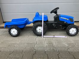 Spielzeug-Traktor mit Anhänger