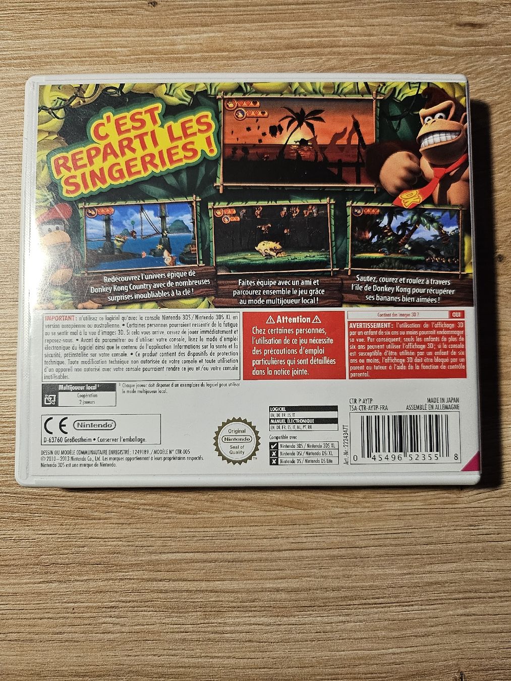 Giochi: Donkey Kong Country Returns 3DS – Usato da Poliez-le-Grand venduto da enz_8vrj 1