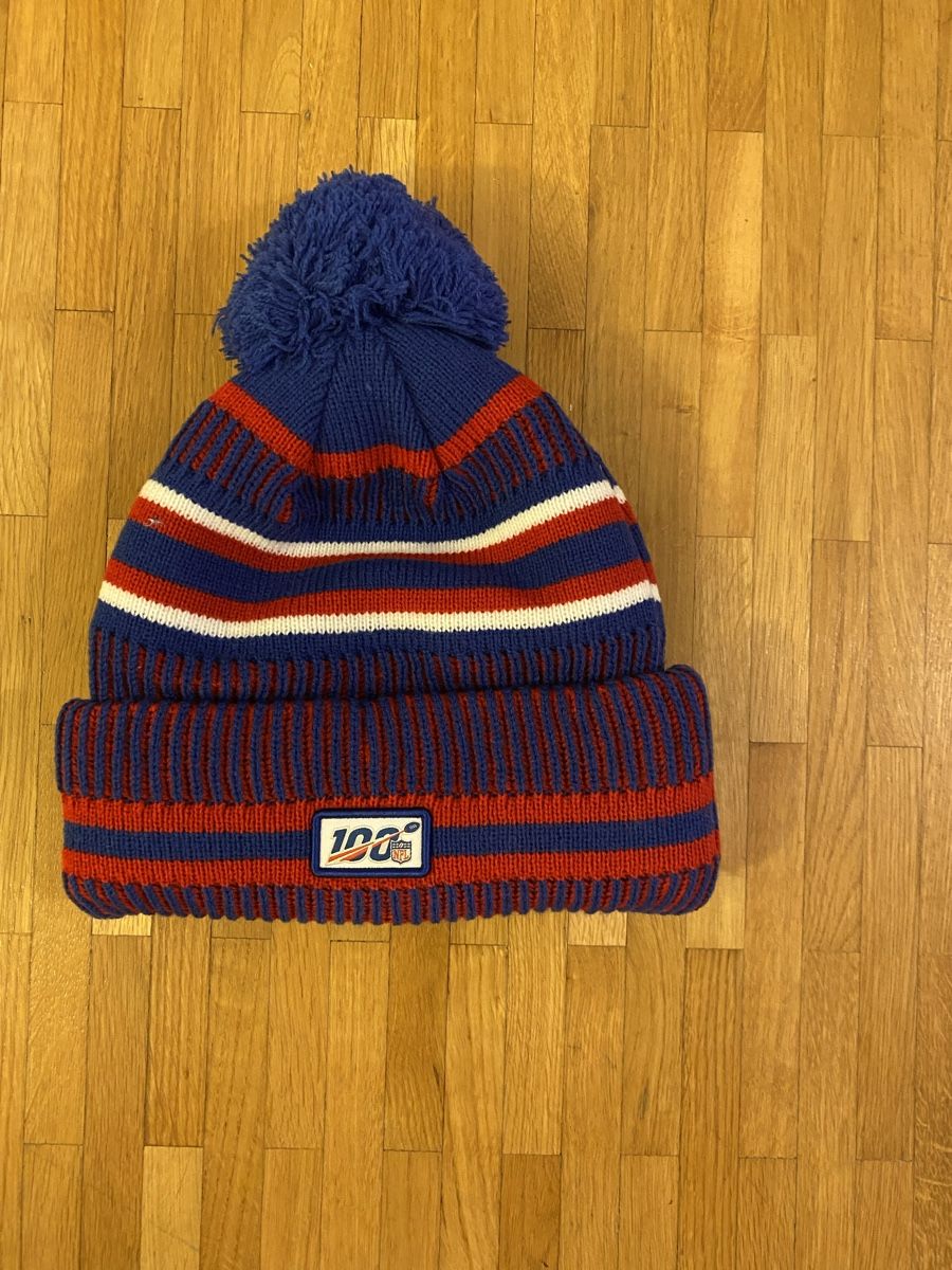 Copricapi, berretti & cappellini: New York Giants Bommelmütze – Nuovo e nell'imballaggio originale da Ennetbaden venduto da kloter6 2