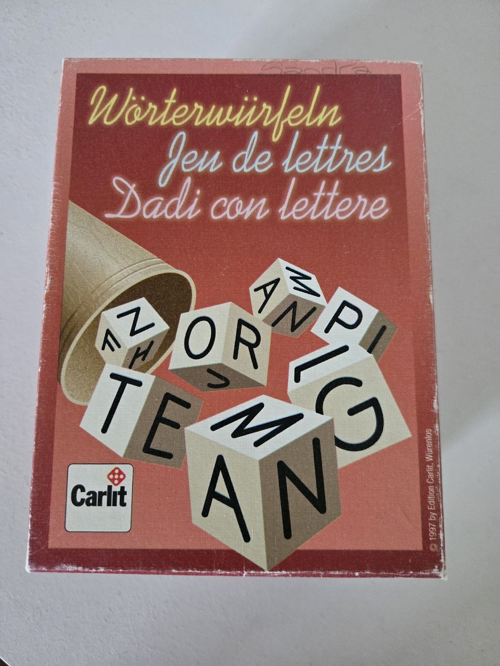 Giochi: Spiel Wörterwürfeln  – Usato da Rüschegg Gambach venduto da zbi_7jfh