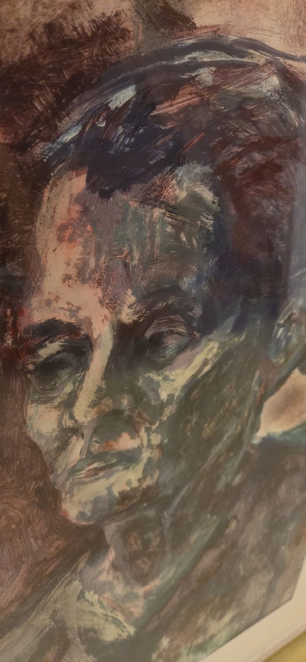 Gemälde: Expressionistisches Porträt einer Frau – Gebraucht aus Rehetobel von hobirot01 2