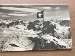 AK Arosa, Weisshorngipfel, Ausblick Richtung Davos