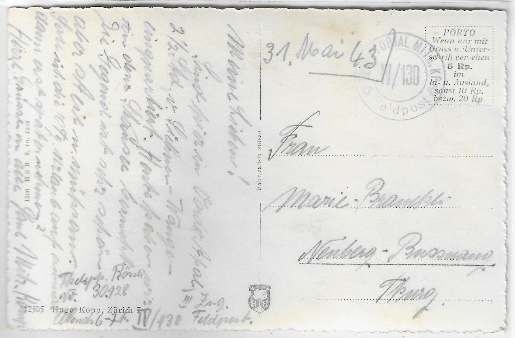 Cartoline postali: Vorderthal (Wäggital) Generalansicht – Usato da Ettingen venduto da Kartenplanet 1